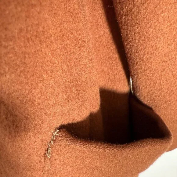 Vintage Dejac Saks-Jandel Wool Angora Cashmere Blazer Coal Old Money Luxury L - Picture 9 of 10